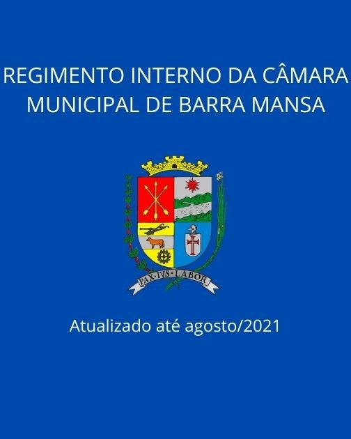 Regimento Interno da Câmara de Barra Mansa