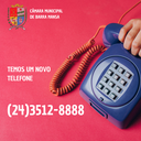 Novo telefone da CMBM 