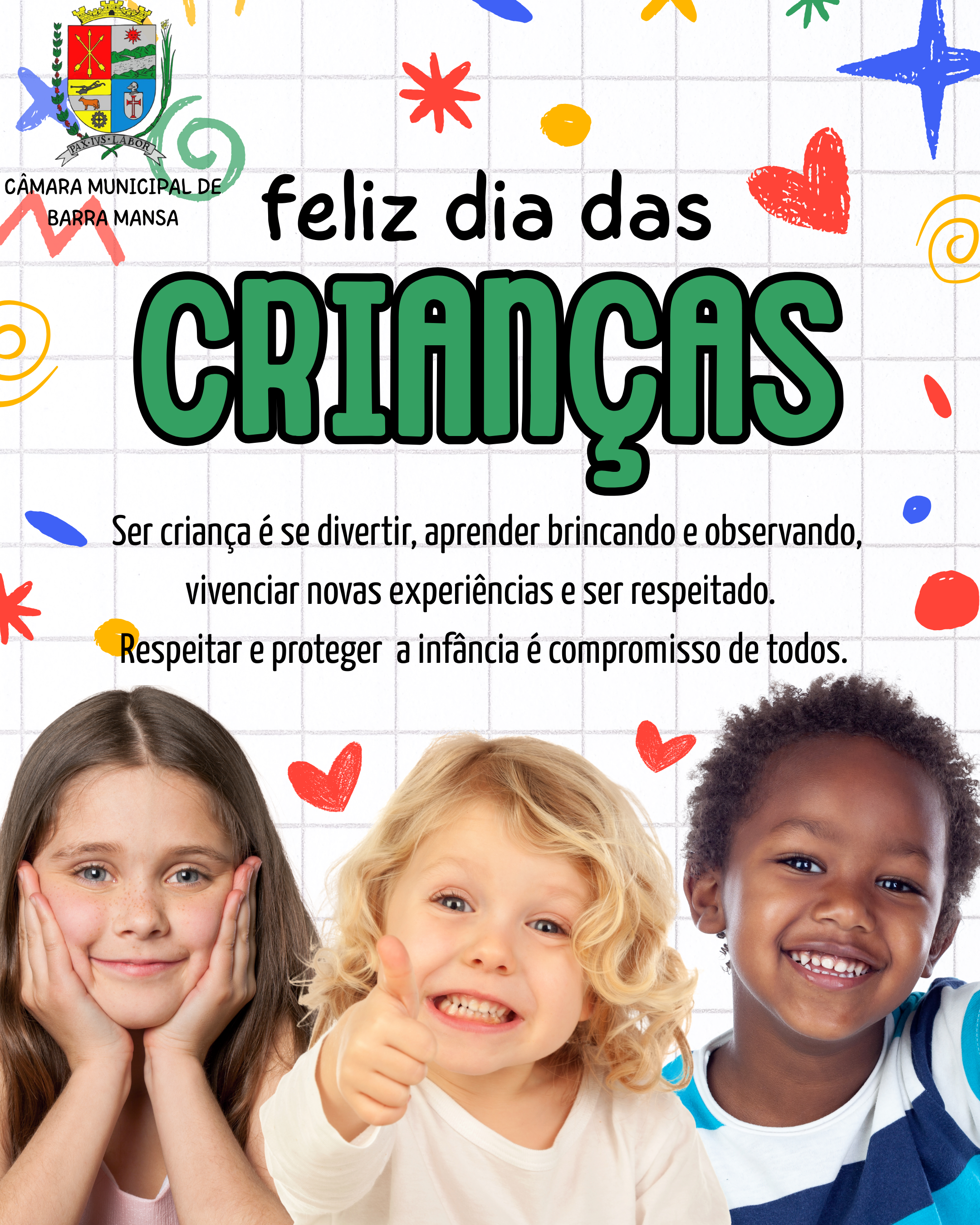 QUE NOSSAS CRIANÇAS SEJAM RESPEITADAS SEMPRE