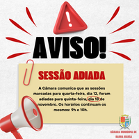 SESSÕES ADIADAS 