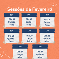 Sessões de fevereiro