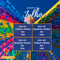 SESSÕES DE JULHO
