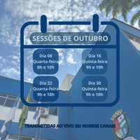 SESSÕES DE OUTUBRO