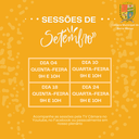 SESSÕES DE SETEMBRO