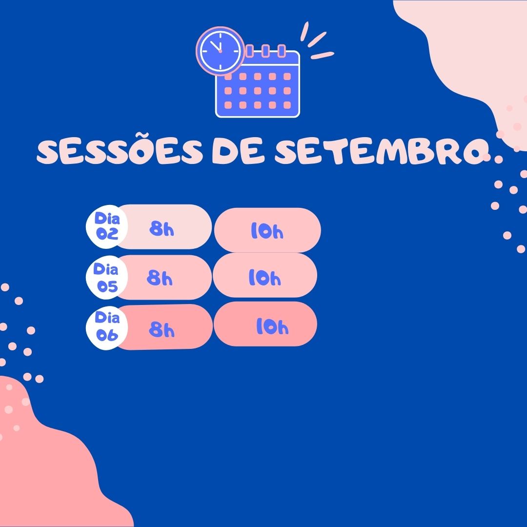 Sessões de setembro 