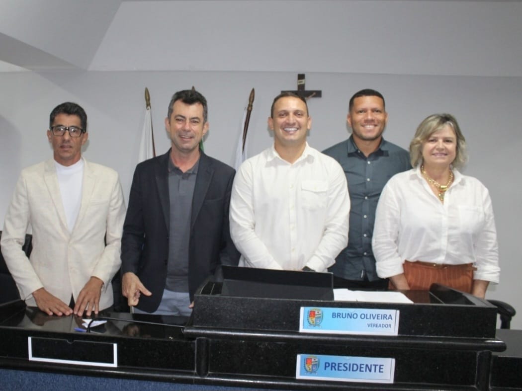 Vereador Bruno Oliveira é eleito presidente da Câmara de Barra Mansa para o ano de 2027