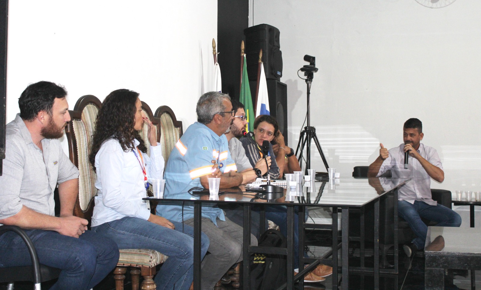 Vereadores de Barra Mansa  e MRS Logística debatem segurança na linha férrea